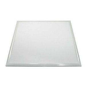 Luminária Plafon LED 48W 62x62 Quadrado Embutir Branco Quente 3000k