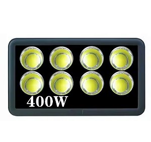 Refletor Holofote LED 400W Cob IP66 Branco Frio - Multifocal