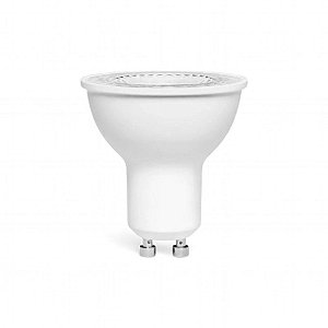 Kit 10 Lâmpada MR16 6,5W GU10 Branco Frio 6500K - Branca