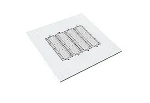 Kit 5 Luminária LED 200W Posto de Gasolina Branco Frio 6000k