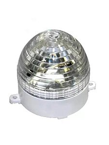 Strobo LED Redondo 10w 220v Branco Frio 6500K
