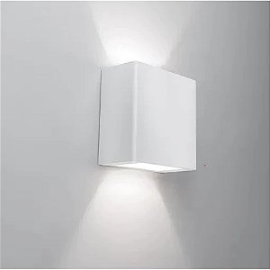 Luminária Arandela LED 5W Facho Duplo Ajustável Externo A prova d'agua IP66 Branco Frio 6000k - Branco