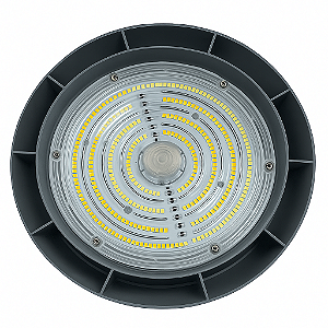 Luminária High Bay 150W LED UFO Industrial 5 Anos De Garantia 3 Cores em 1