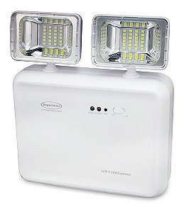 Luminária de Emergência LED 40 LEDS 2 Faróis
