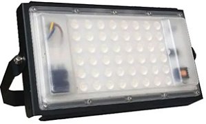 Refletor LED  Holofote Modular 50W Azul IP67 A Prova D'agua Bivolt