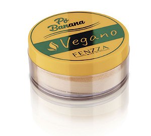 PÓ BANANA FINALIZADOR VEGANO FENZZA MAKE UP