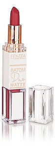 BATOM DUO MATTE FENZZA - ROSA LOVE