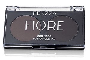 DUO PARA SOBRANCELHAS FIORE FENZZA MAKE UP - COR: MÉDIO/ESCURO