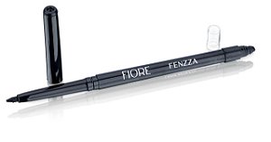 LÁPIS RETRÁTIL PARA OS OLHOS PRETO FIORE COM ESFUMADOR