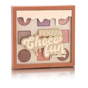 PALETA DE SOMBRAS CHOCO FUN FENZZA