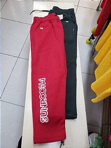 calça de moletom sunrocha G VERM