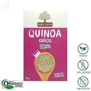 Quinoa em Grãos Orgânica 250g - Mãe Terra