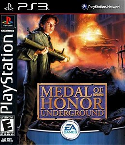 Medal of Honor Underground (Classico Ps1) Midia Digital Ps3