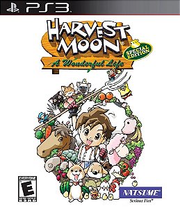 Harvest Moon A Wonderful Life Special Edition (Clássico Ps2) Midia Digital Ps3