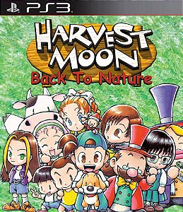 Harvest Moon Back to Nature (Clássico Ps1) Midia Digital Ps3