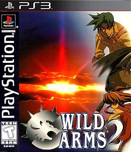 Wild Arms 2 (Clássico Ps1) Midia Digital Ps3