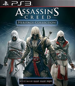 Assassins Creed Heritage Collection Midia Digital Ps3