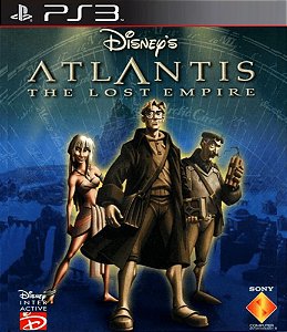 Disney Atlantis The Lost Empire Classico Ps1 Midia Digital Ps3