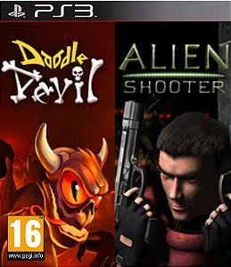 Doodle Devil E Alien Shooter Midia Digital Ps3