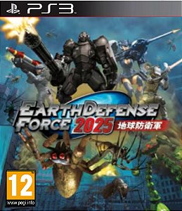 Earth Defense Force 2025 Midia Digital Ps3