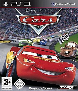 Disney Pixar Carros (Clássico Ps2) Midia Digital Ps3