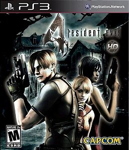 Resident Evil 4 HD (Clássico PS2) Midia Digital Ps3