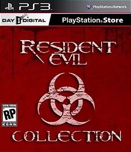 Resident Evil Combo Com 14 Jogos Midia Digital Ps3