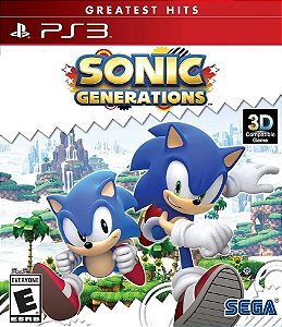 Sonic Generations Midia Digital Ps3