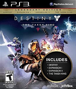 Destiny The Taken King Legendady Edition Midia Digital Ps3