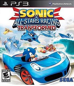Sonic And All-Stars Racing Transformed Midia Digital Ps3