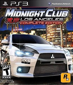 Midnight Club Los Angeles Complete Edition Midia Digital Ps3