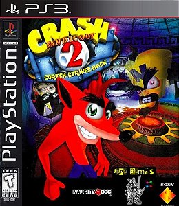 Crash Bandicoot 2 (Clássico Ps1) Midia Digital Ps3