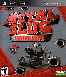 Metal Slug Antology (Clássico Ps2) Coleção 7 em 1 Midia Digital Ps3