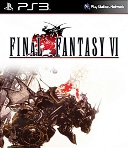 Final Fantasy VI (Clássico Ps1) Midia Digital Ps3