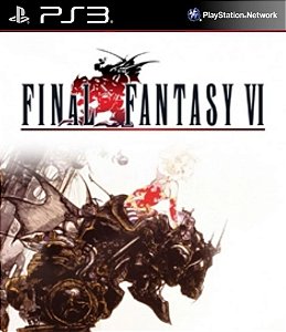 Final Fantasy VI (Clássico Ps1) Midia Digital Ps3