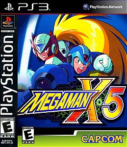 Mega Man X5 (Clássico Ps1) Midia Digital Ps3