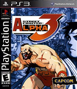 Street Fighter Alpha 3 (Clássico Ps1) Midia Digital Ps3