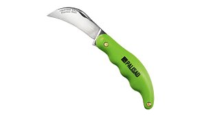 Canivete 175 mm para Jardim Dobrável Lâmina Curva