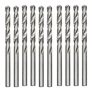 Broca de Aço Rápido Hss para Metal 7,5 mm, polida, 10 peças