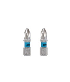 Bits Ph2 Phillips Imantado 25mm Aço com 2 pçs GROSS 11349