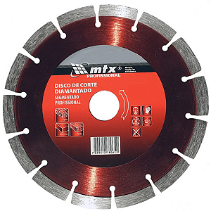 DISCO DE CORTE SEGMENTADO 350 X 25,4 MM, CORTE SECO