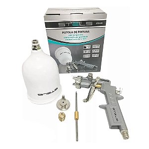 PISTOLA DE PINTURA TANQUE ALTO, ALIMENTACAO POR GRAVIDADE 60