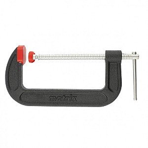 Grampo para Marceneiro Tipo C, No. 6" - 150 x 150 x 250 mm