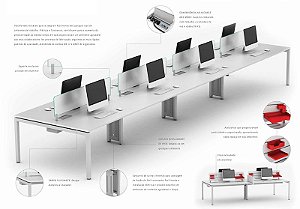 Móveis para Laboratório de Informática