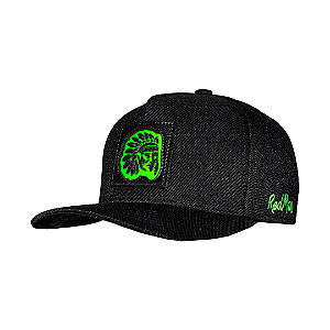 Boné RedMan black bird green - RED 1261