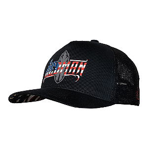 BONÉ RED MAN american feather - RED 1211