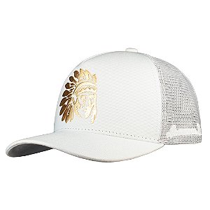 Boné Redman WHITE FOIL GOLD - RED 1415