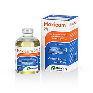 MAXICAM 2% 50ml (CX 12 FR) MELOXICAN