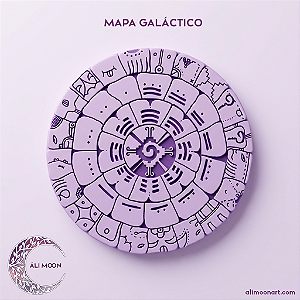 Consulta + Mapa Galáctico💫[Tzolkin e Sincronário das 13 Luas]