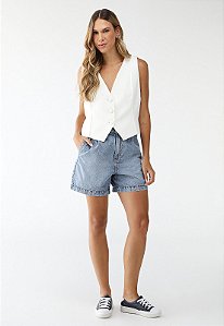 TÊNIS FEMININO AZUL MARINHO CASUAL BÁSICO EM COURO LEGÍTIMO